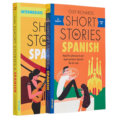 预售 适合西班牙语学者的短篇故事 Short Stories in Spanish for Intermediate Learners 英文原版 Olly Richards【中商原版】