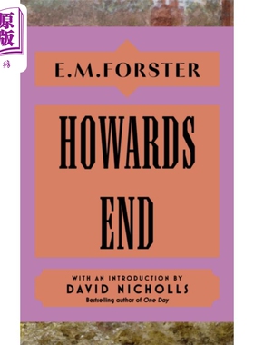 霍华德庄园 EM 福斯特 Howards End 英文原版 E M Forster【中商原版】