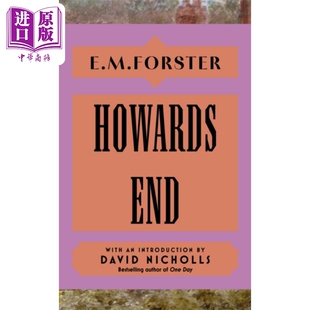 霍华德庄园 EM 福斯特 Howards End 英文原版 E M Forster【中商原版】