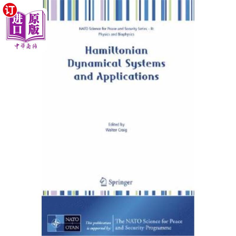 海外直订Hamiltonian Dynamical Systems and Applications 哈密顿动力系统及其应用 - 实物图
