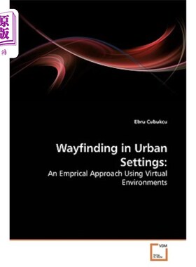 海外直订Wayfinding in Urban Settings 城市环境中的寻路