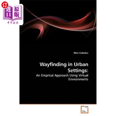 海外直订Wayfinding in Urban Settings 城市环境中的寻路