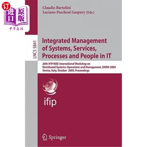 海外直订Integrated Management of Systems, Services, Processes and People in IT 系统、服务、流程和IT人员的集成管理