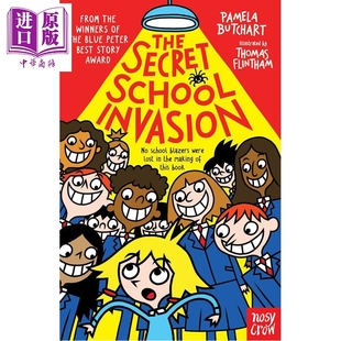 and Secret 伊兹和朋友们12 Izzy 小初文学故事书 预售 儿童文学 Friends 秘密校园入侵 Invasion School The 中商原版 英文原版