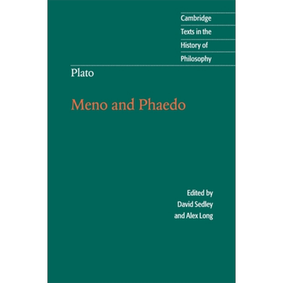 柏拉图 美诺与斐多 剑桥哲学史经典文本丛书 Plato Meno and Phaedo 英文原版【中商原版】