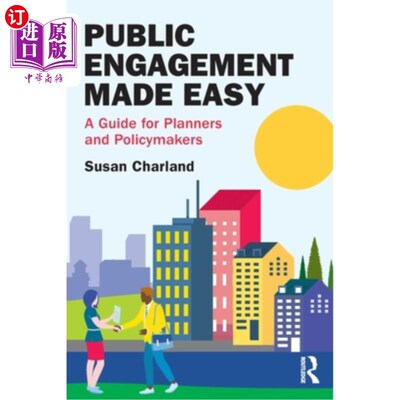 海外直订Public Engagement Made Easy: A Guide for Planners and Policymakers Public Engagement Made E