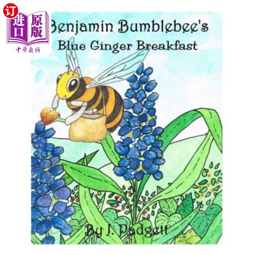 海外直订Benjamin Bumblebee's Blue Ginger Breakfast 本杰明·大黄蜂的蓝姜早餐