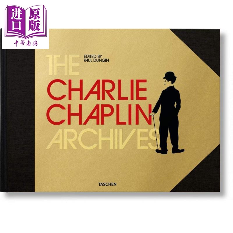 预售 The Charlie Chaplin Archives 进口艺术 查理卓别林档案 Taschen【中商原版】
