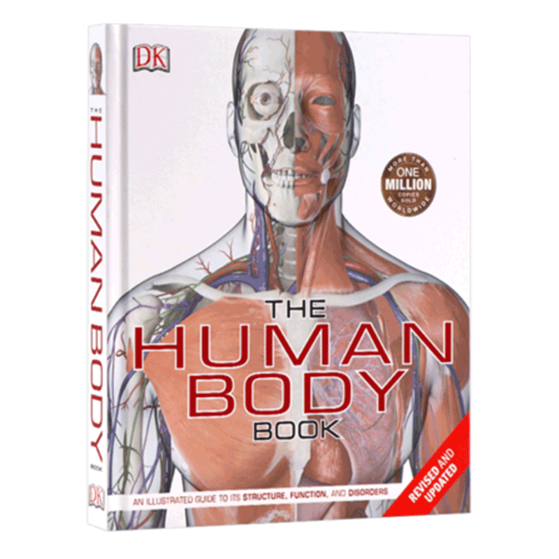 【中商原版】人体百科 英文原版 DK-The Human Body Book Richard Walker DK Publishing
