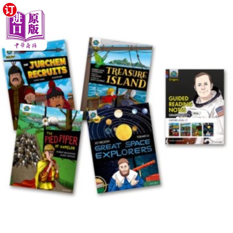 海外直订Project X Origins Graphic Texts: Dark Red Book B... 项目X起源图形文本:深红书带,牛津17级:混合包4