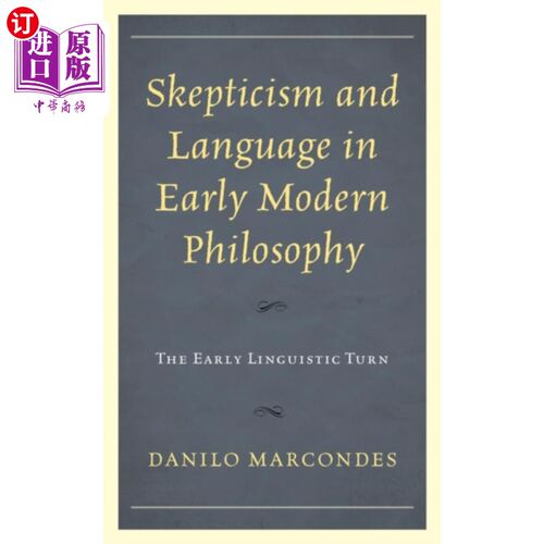 海外直订Skepticism and Language in Early Modern Philosop... 早期现代哲学中的怀疑主义与语言
