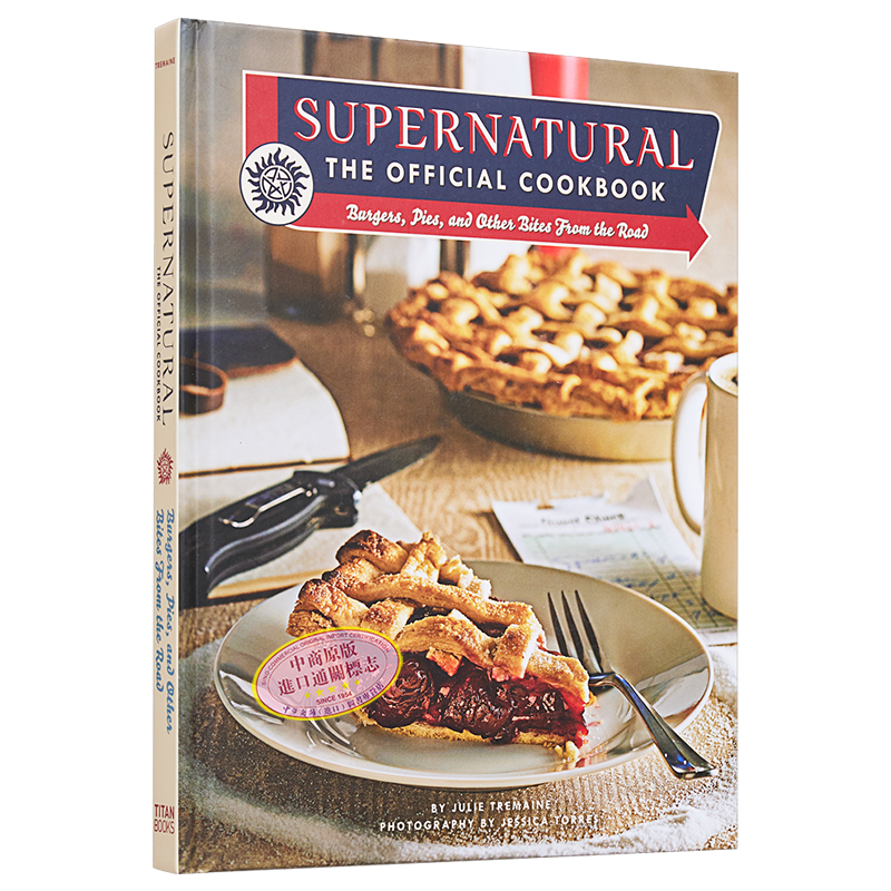 预售 邪恶力量 官方食谱 英文原版 Supernatural: The Official Cookbook Julie Tremaine Jessica Torres 美剧周边书