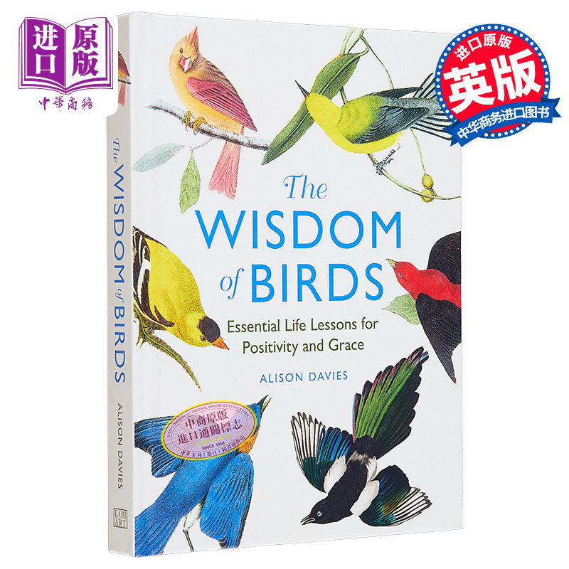 现货 鸟类的智慧 积极和优雅的基本人生课程 The Wisdom of Birds 英文原版 Alison Davies 鸟类 宠物【中商原版】