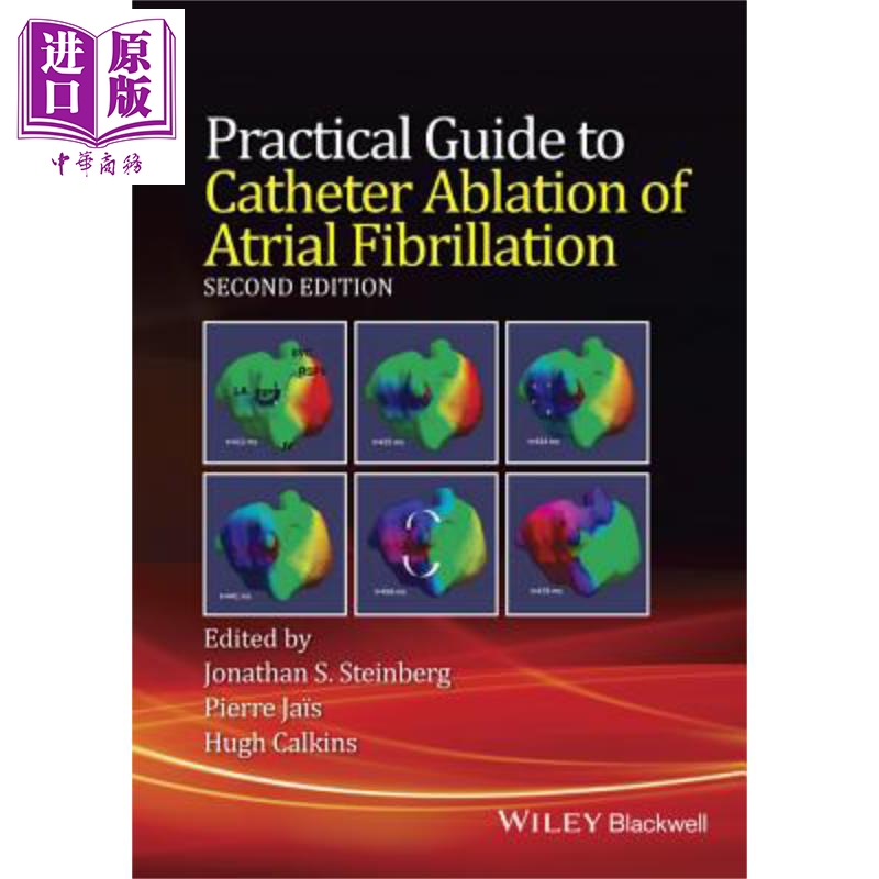 心房颤动导管消融术实用指南 第2版 Practical Guide to Catheter Ablation of Atrial Fibrillation 英文原版 Jonathan Stei 书籍/杂志/报纸 原版其它 原图主图