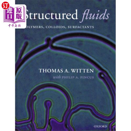海外直订Structured Fluids 结构化流体