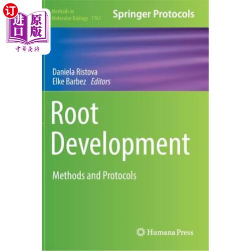 海外直订Root Development: Methods and Protocols 根开发：方法和协议