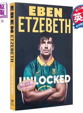 解锁 南非巨人埃本埃兹贝斯自传 南非橄榄球 Unlocked 英文原版 Eben Etzebeth【中商原版】
