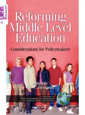 海外直订Reforming Middle Level Education: Considerations for Policymakers (Hc) 改革中等教育:决策者的思考(Hc)