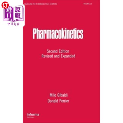海外直订Pharmacokinetics 药代动力学