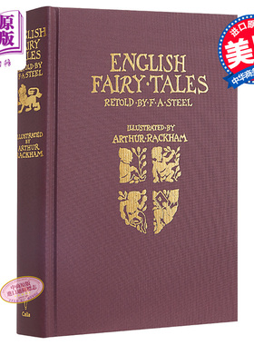 现货 【中商原版】英国童话（精装插图版）英文原版 英文版 Calla Editions:English Fairy Tales 儿童图书 童书
