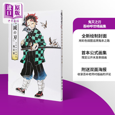 鬼灭之刃 吾峠呼世晴画集 几星霜 日文原版 鬼滅の刃 吾峠呼世晴画集 幾星霜【中商原版】