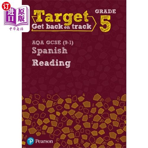 海外直订Target Grade 5 Reading AQA GCSE (9-1) Spanish Wo... 目标:五年级阅读AQA GCSE(9-1)西班牙语练习册