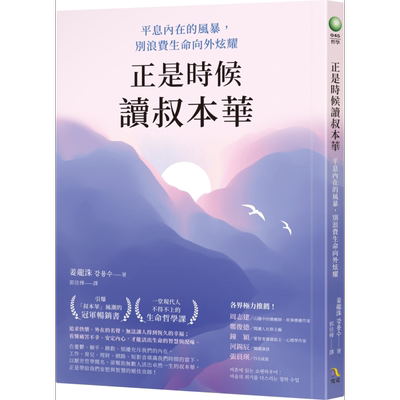 正是时候读叔本华 平息内在的风暴 别浪费生命向外炫耀 港台原版 姜龙洙 究竟出版【中商原版】