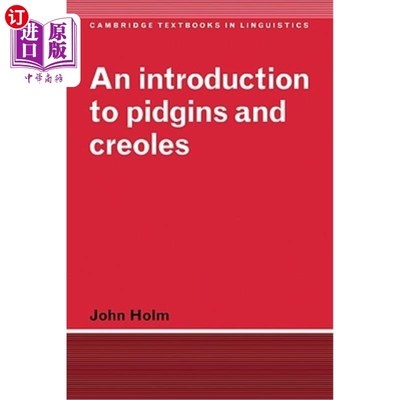 海外直订An Introduction to Pidgins and Creoles 洋泾浜和克里奥尔语简介