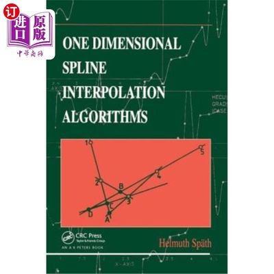 海外直订One Dimensional Spline Interpolation Algorithms 一维样条插值算法