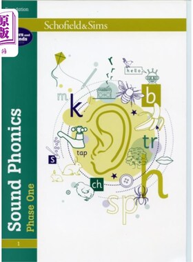 海外直订Sound Phonics Phase One: EYFS, Ages 3+ 语音拼读第一阶段:EYFS, 3岁以上