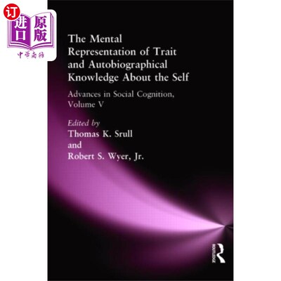 海外直订Mental Representation of Trait and Autobiographi... 特质的心理表征与自我的自传式知识