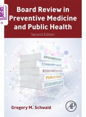 海外直订Board Review in Preventive Medicine and Public Health 预防医学和公共卫生委员会审查