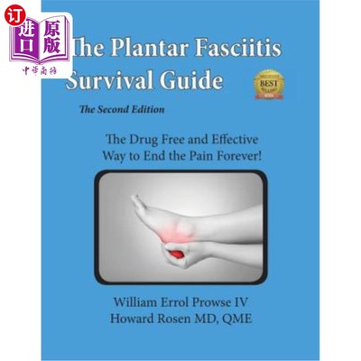 海外直订医药图书Plantar Fasciitis Survival Guide: The Ultimate Program to Beat Plantar Fasciitis 足底筋膜炎生存指南
