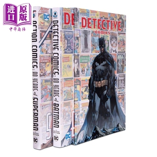 超人 Batman Set Superman 蝙蝠侠80周年套装 中商原版 Years Comics Slipcase 英文原版