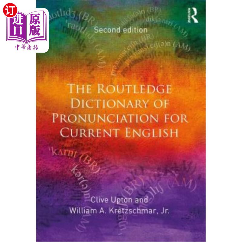 海外直订The Routledge Dictionary of Pronunciation for Current English 劳特利奇现代英语发音词典