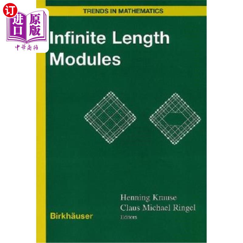海外直订Infinite Length Modules 无限长模