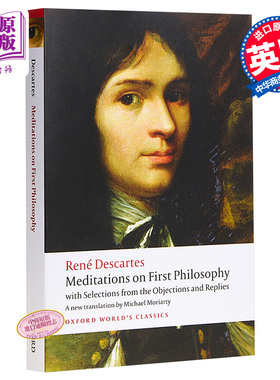 牛津世界经典系列：*一哲学沉思录 英文原版 Meditations on First Philosophy Rene Descartes【中商原版】