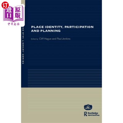 海外直订Place Identity, Participation and Planning 场所认同、参与和规划