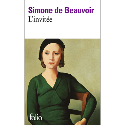 波伏娃女宾法文原版 L'invitée Simone de Beauvoir 波伏娃第一部小说 法语原版书