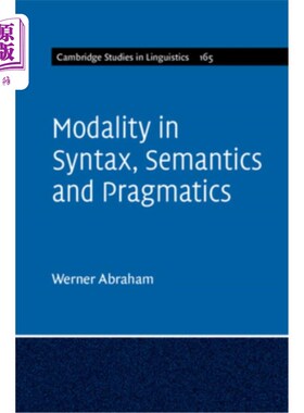 海外直订Modality in Syntax, Semantics and Pragmatics 句法、语义和语用中的情态