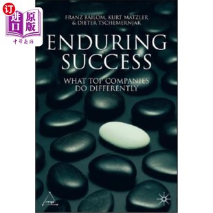 Success Top 顶尖公司 不同之处 持久 海外直订Enduring Differently Companies What 成功