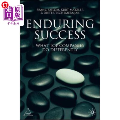 海外直订Enduring Success: What Top Companies Do Differently 持久的成功:顶尖公司的不同之处