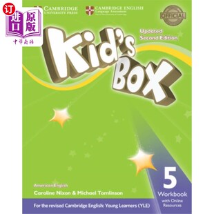 with 英语 Box 少儿英语5级教材与在线资源美式 Resources... Online Workbook Level 海外直订Kid