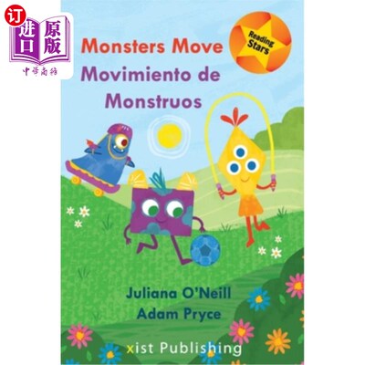 海外直订Monsters Move / Movimiento de Monstruos 怪物移动