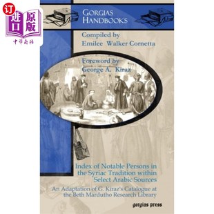 海外直訂Index the 精選阿拉伯資料中 敘利亞傳統著名人物索引 Tradition... Persons Notable Syriac
