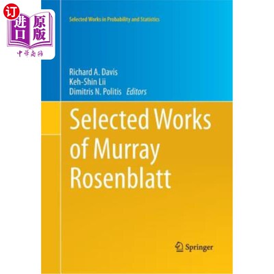 海外直订Selected Works of Murray Rosenblatt 默里·罗森布拉特作品选