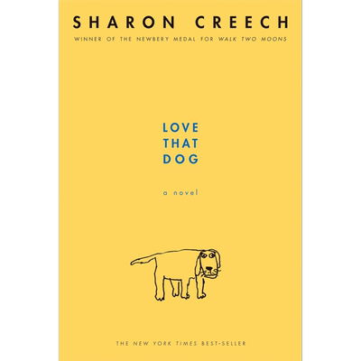 预售 Love That Dog 为小狗写诗 Sharon Creech 纽伯瑞得奖作者作品 诗歌入门 英文原版进口图书 儿童文学小说小初文学【中商原版?