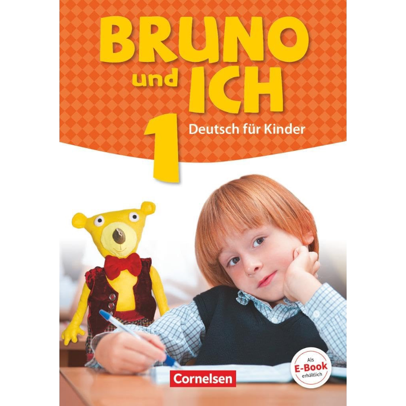 预售 【德文版】少儿德语教材 Bruno und ich 1 教材+线上音频 Deutsch fur Kinder Band 1 德语原版 小语种【中商原版】