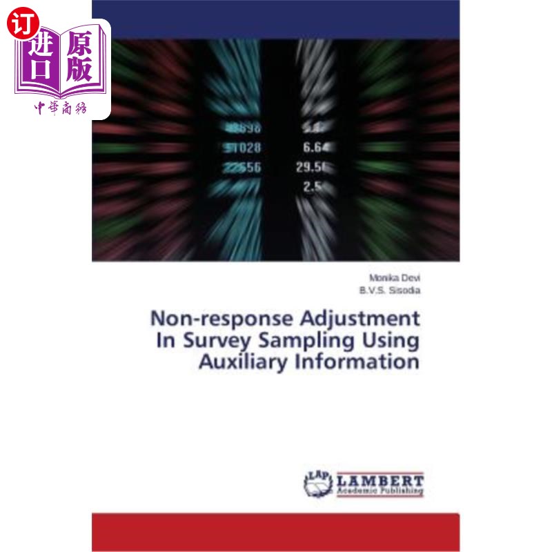 海外直订Non-response Adjustment In Survey Sampling Using Auxiliary Information 基于辅助信息的调查抽样无响应平差