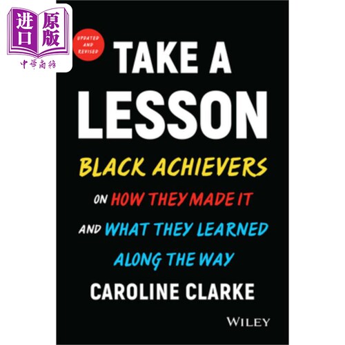 现货 Take A Lesson【中商原版】